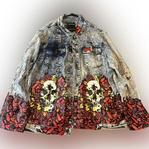 Reason brand Jean jacket xxxl
